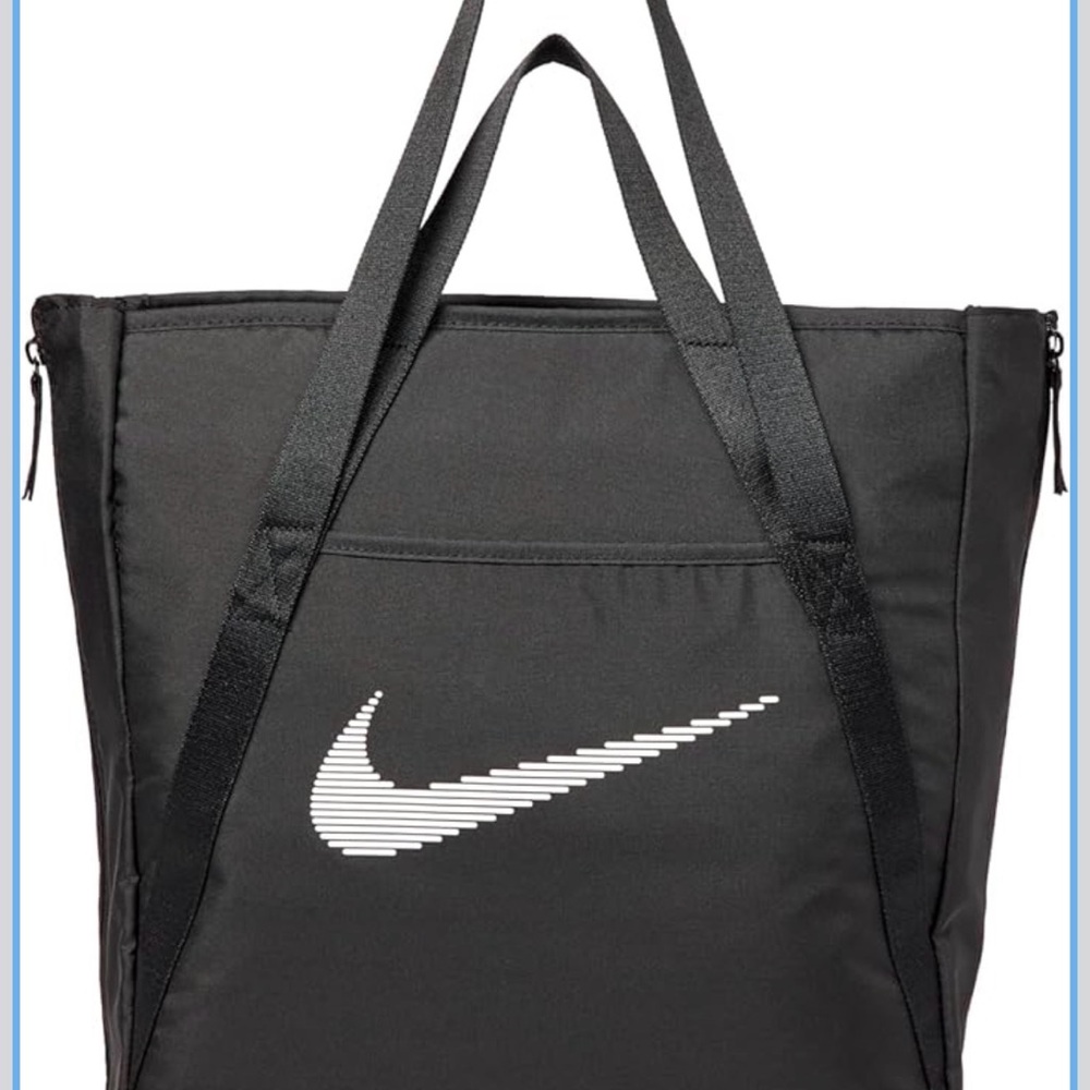 Nike Black and White Logo Tote